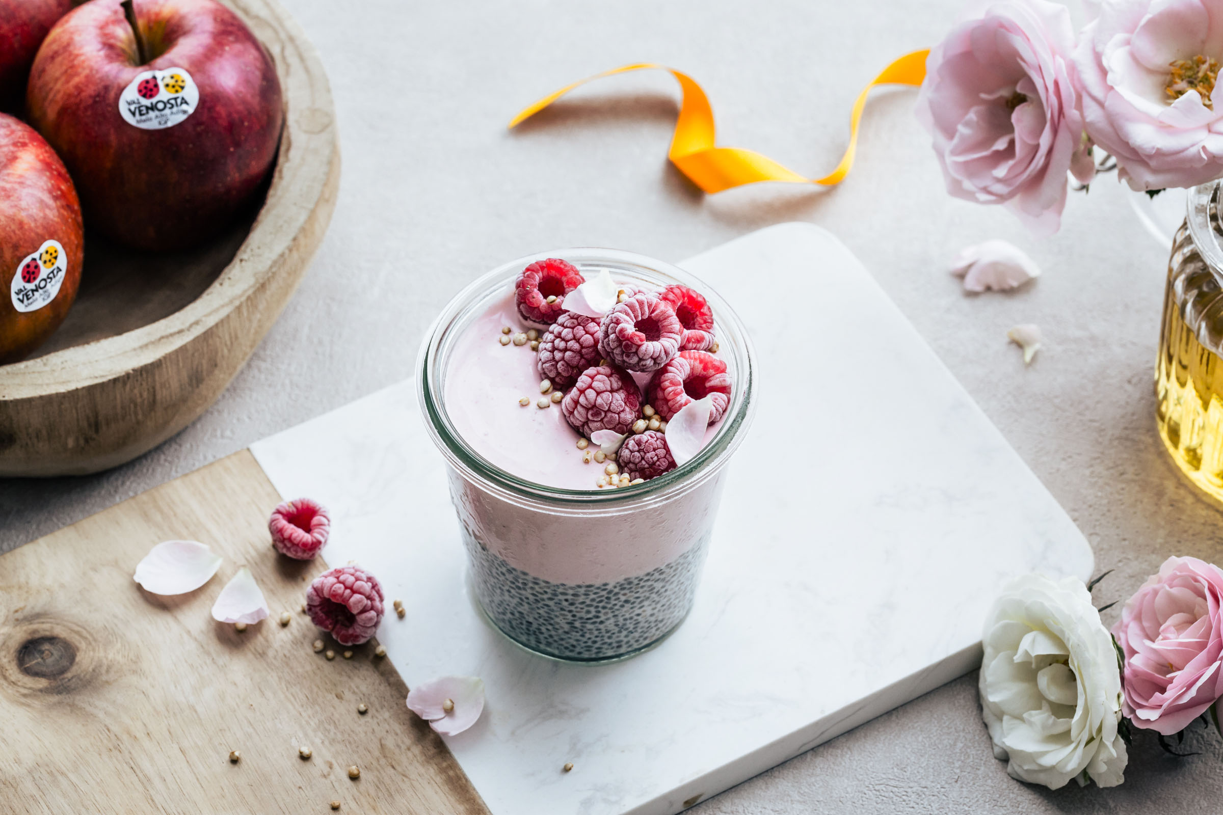 Chia Parfait con mela Gala Val Venosta