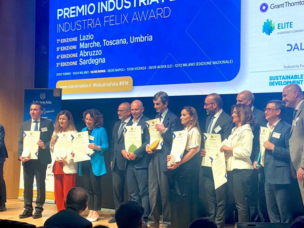 Famiglia Cotarella riceve il Premio Industria Felix