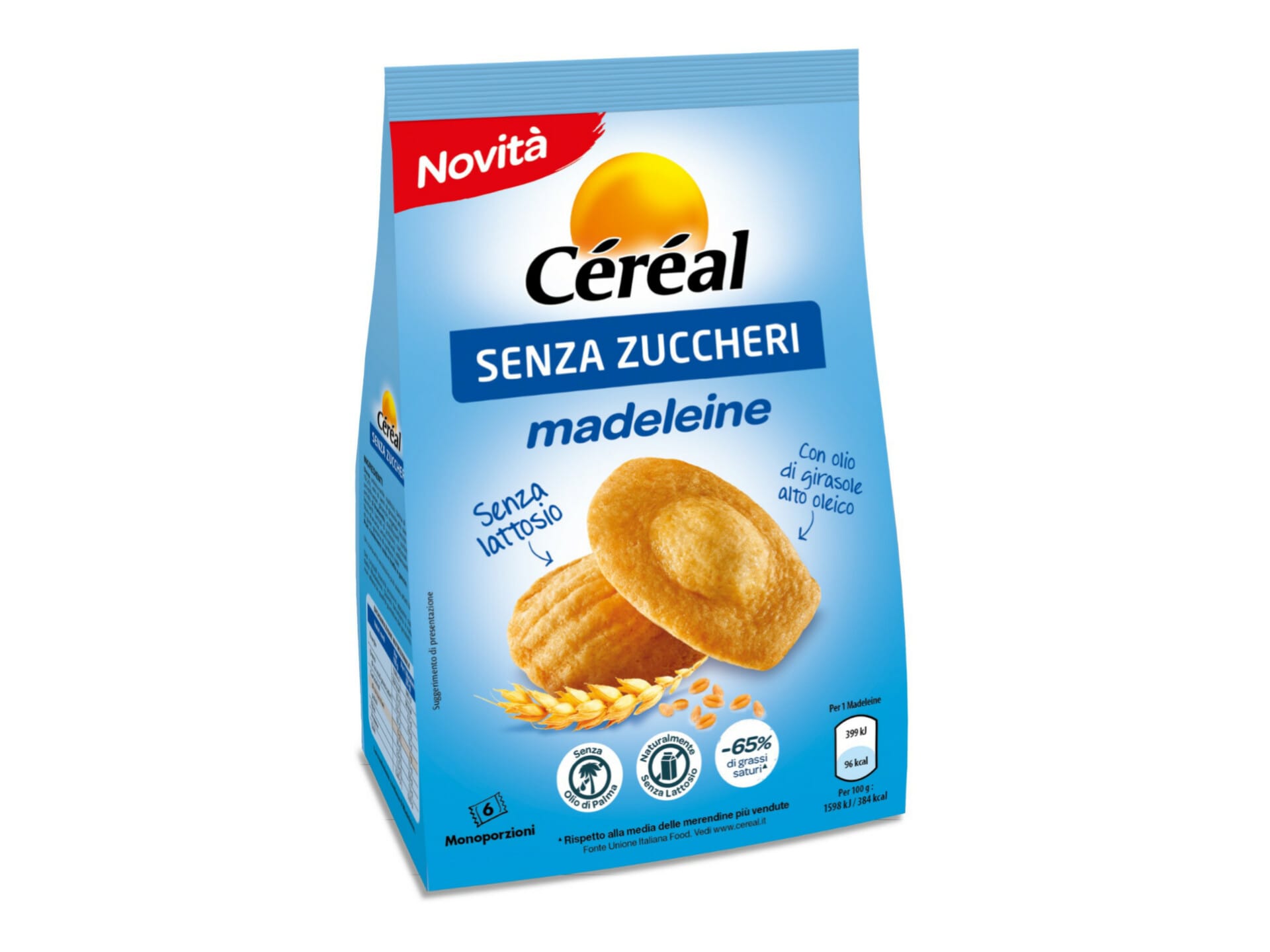 Le Madeleine senza zuccheri