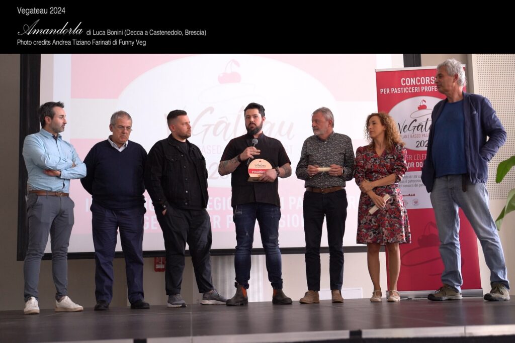 Il pastry chef Luca Bonini vince Vegâteau 2024