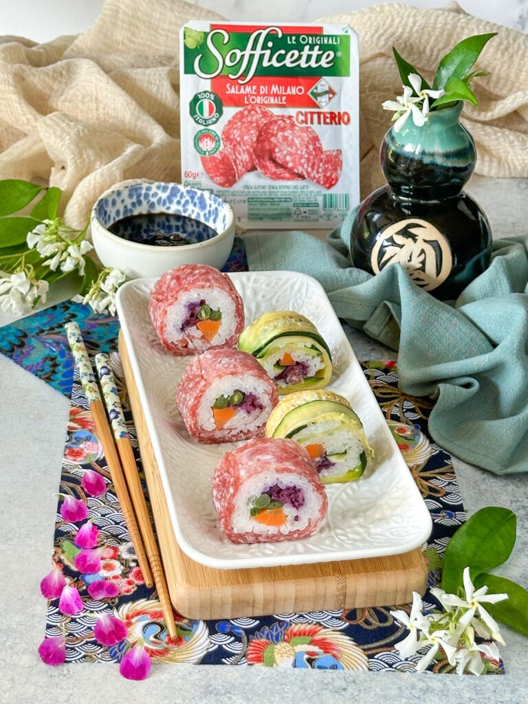 Sushi Day 2024, tre ricette Made in Italy dove il protagonista è uno dei salumi più amati