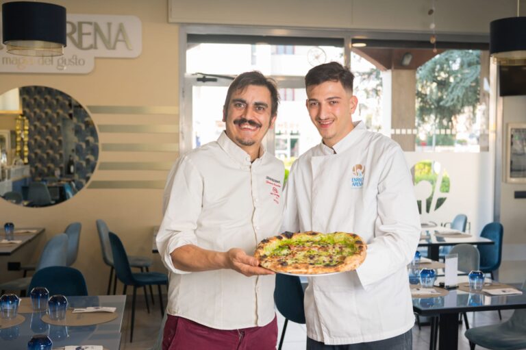 Si rinnova la collaborazione tra il pizzaiolo Enrico Arena e lo chef Giovanni Sorrentino