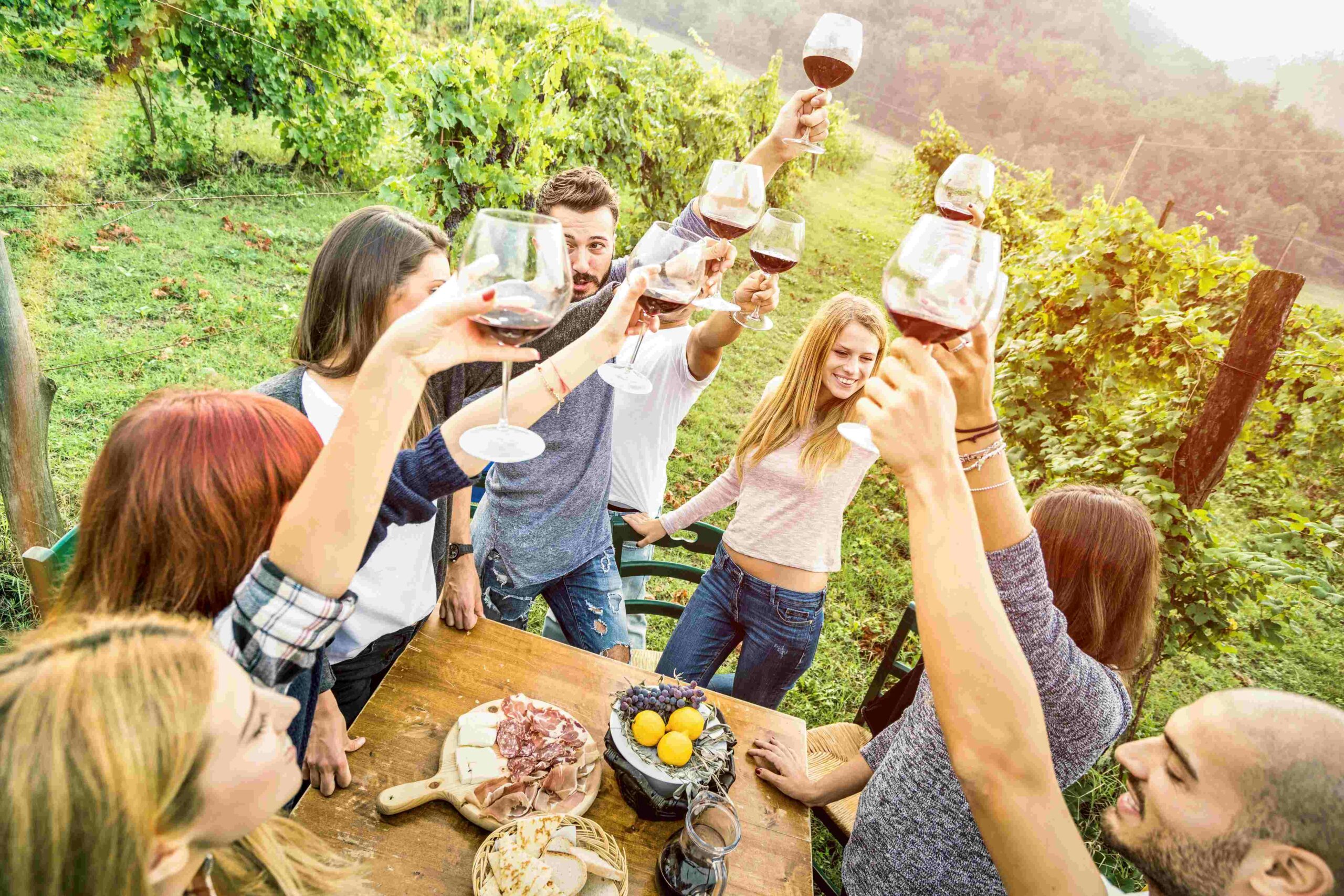 La merenda in vendemmia