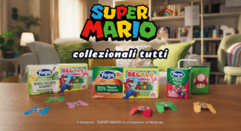 Yoga, spot tv per i succhi con Super Mario