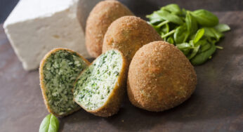 Lo chef Ciro Salatiello presenta: Arancini spinaci e feta