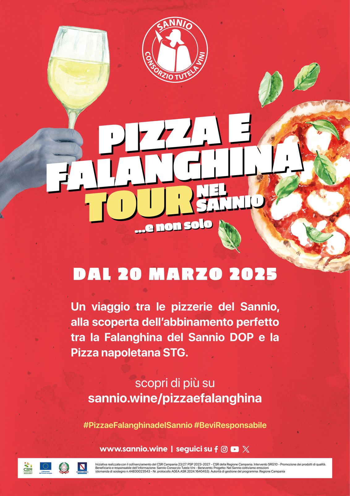 "Pizza&Falanghina nel Sannio DOC" Tour 2025