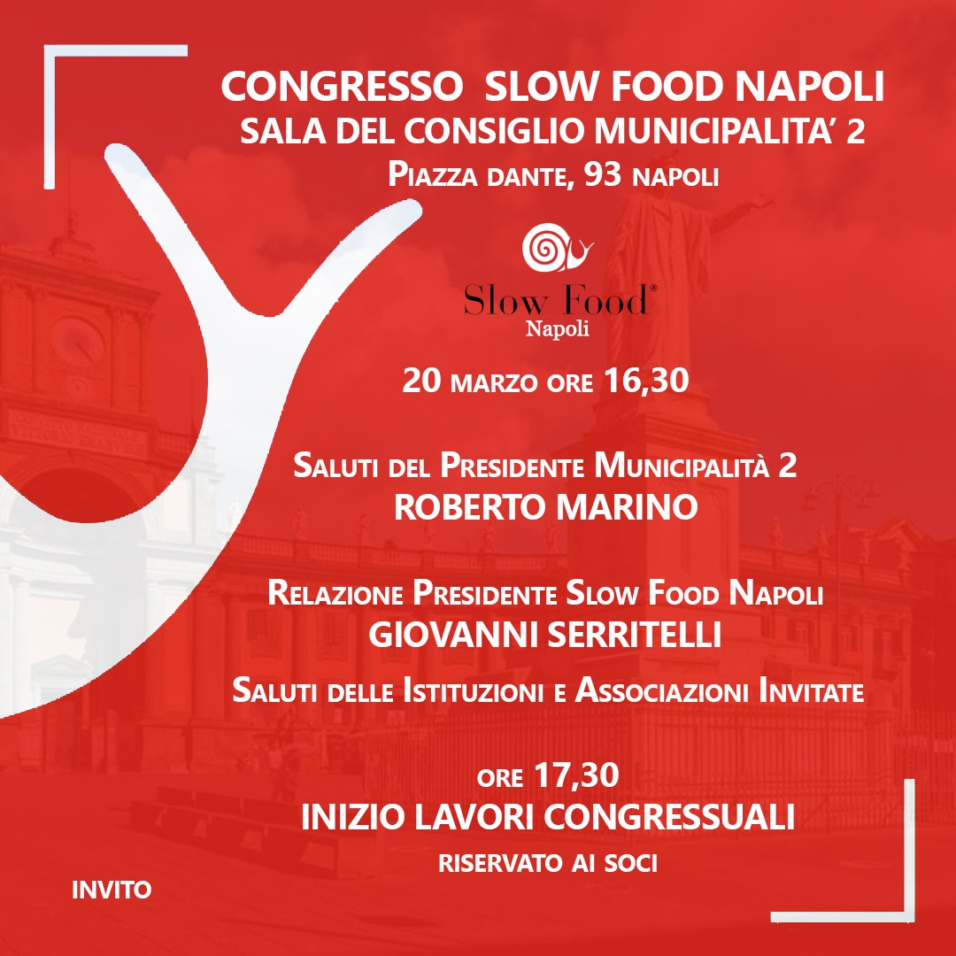 A Napoli il congresso Slow Food: un impegno per un cibo buono, pulito e giusto